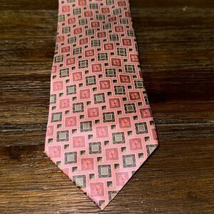 Ermenegildo Zegna Pinkish Rose Silk Tie